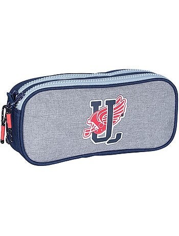 Trousse rectangulaire 'Dynamic' 2 compartiments zippés 22 cm – Camps