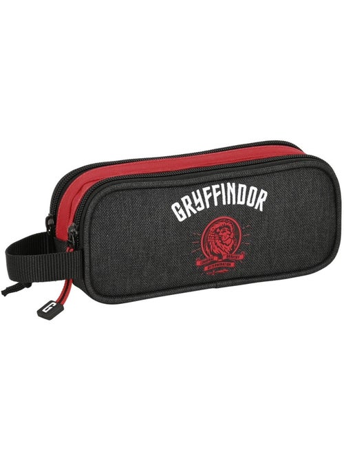 Trousse rectangulaire en tissu toile 2 compartiments Harry Potter - Kiabi