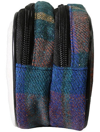 Trousse scolaire rectangulaire fille 2 compartiments FRENCH DISORDER Leo rose velours