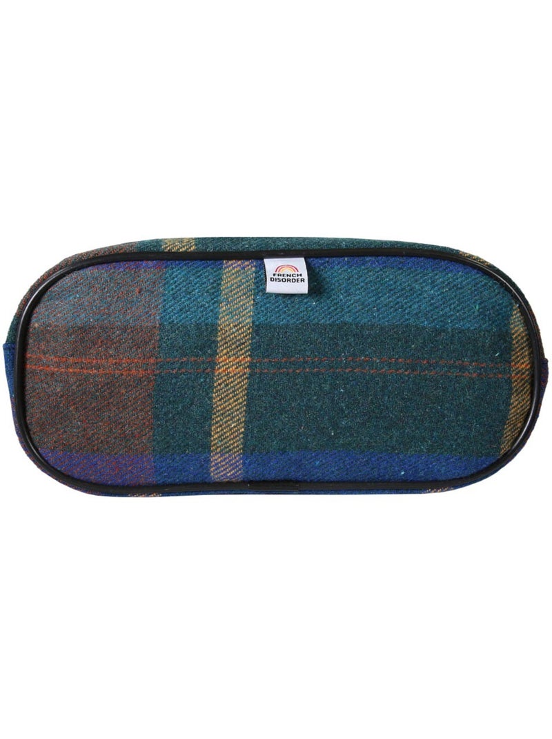 Trousse – Rectangulaire FRENCH DISORDER 2 compartiments – 22 cm – CMP Bleu - Kiabi