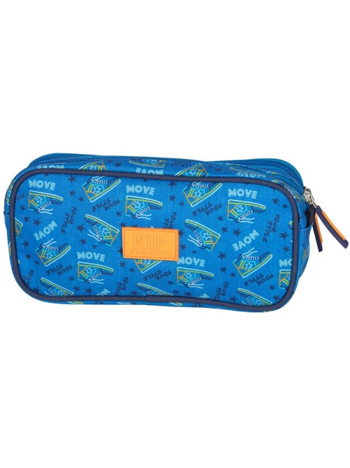 Trousse rectangulaire KIP BOY 22 cm à 2 compartiments - Kiabi Trousse rectangulaire KIP BOY 22 cm à 2 compartiments - Kiabi