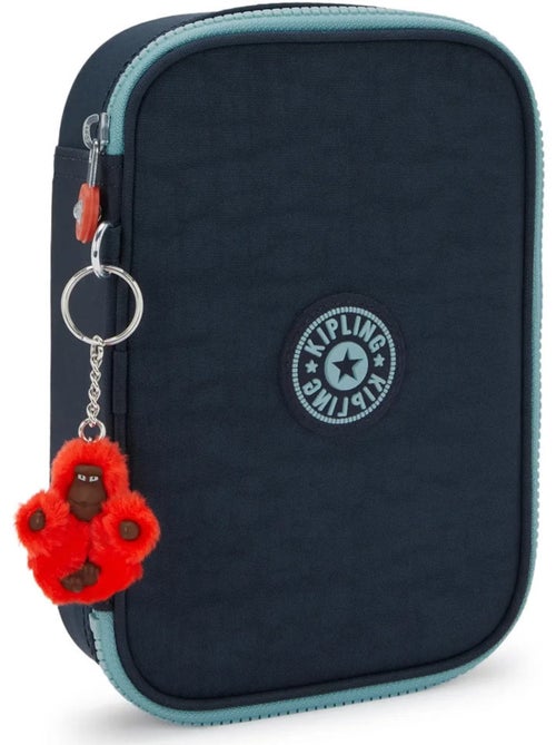 Trousse Rectangulaire Kipling 100 PENS Cosmo Blue - Grande capacité - Kiabi