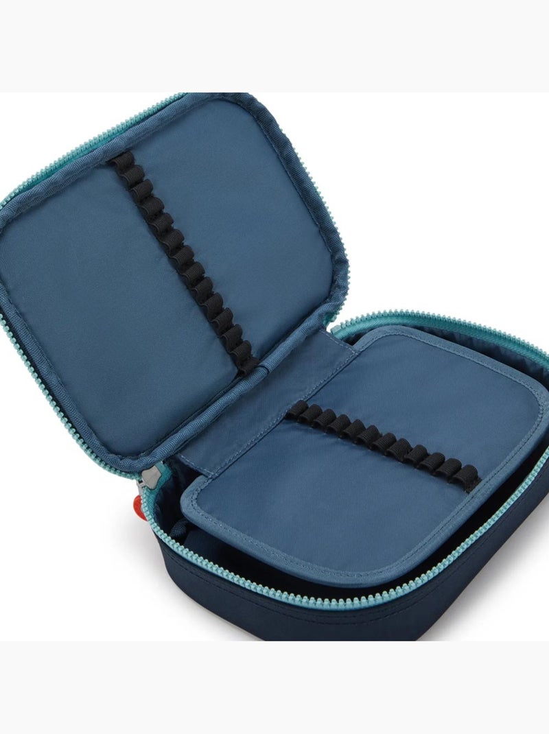 Trousse Rectangulaire Kipling 100 PENS Cosmo Blue - Grande capacité Bleu foncé - Kiabi