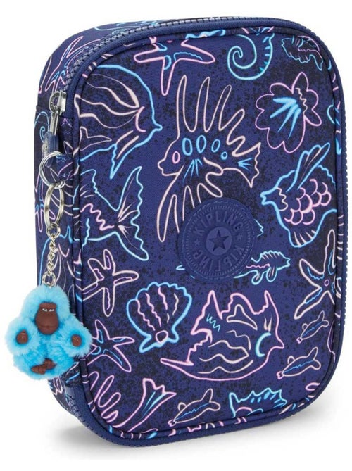 Trousse Rectangulaire Kipling 100 PENS Disco Fish 21 CM - Grande capacité - Kiabi