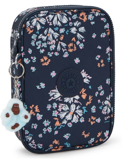 Trousse Rectangulaire Kipling 100 PENS Flower Field 21 CM - Grande capacité - Kiabi