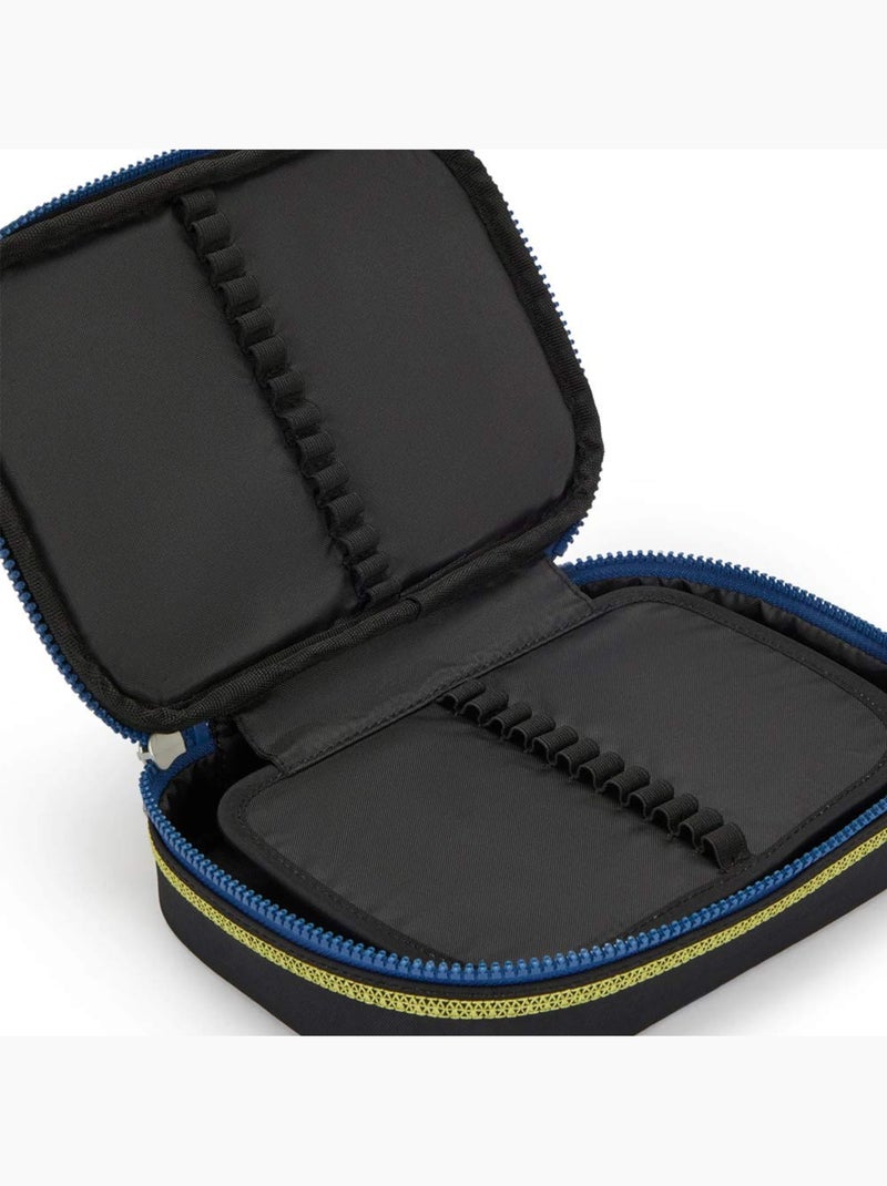 Trousse Rectangulaire Kipling 100 PENS Lets Scuba 21 CM- Grande capacité Noir Jaune Bleu - Kiabi