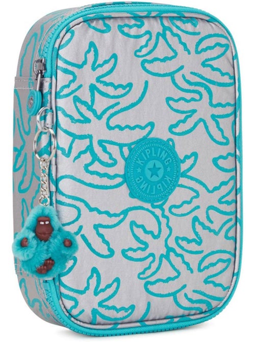 Trousse rectangulaire Kipling Metallic Palm 26 boucles jusqu’à 100 stylos - Kiabi Trousse rectangulaire Kipling Metallic Palm 26 boucles jusqu’à 100 stylos - Kiabi