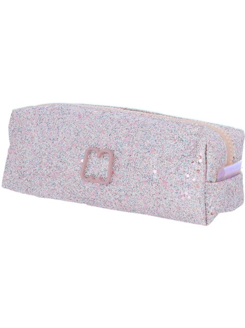 Trousse rectangulaire 'Marshmallow' modèle 5 22 cm zippée - Kiabi Trousse rectangulaire 'Marshmallow' modèle 5 22 cm zippée - Kiabi