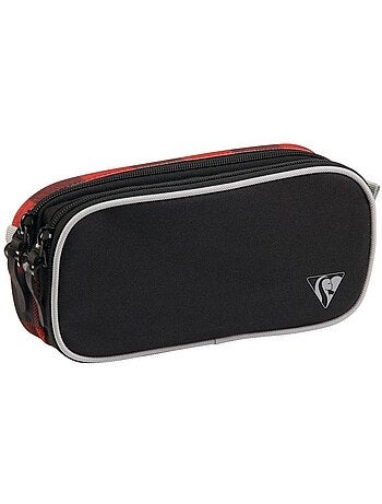 Trousse rectangulaire motif damier toile CMP