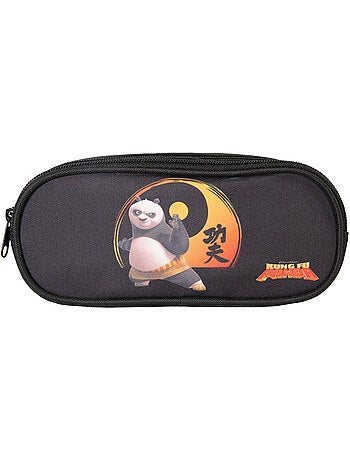 Trousse rectangulaire noire Kung Fu Panda - Bagtrotter