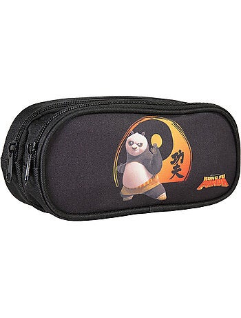 Trousse rectangulaire noire Kung Fu Panda - Bagtrotter