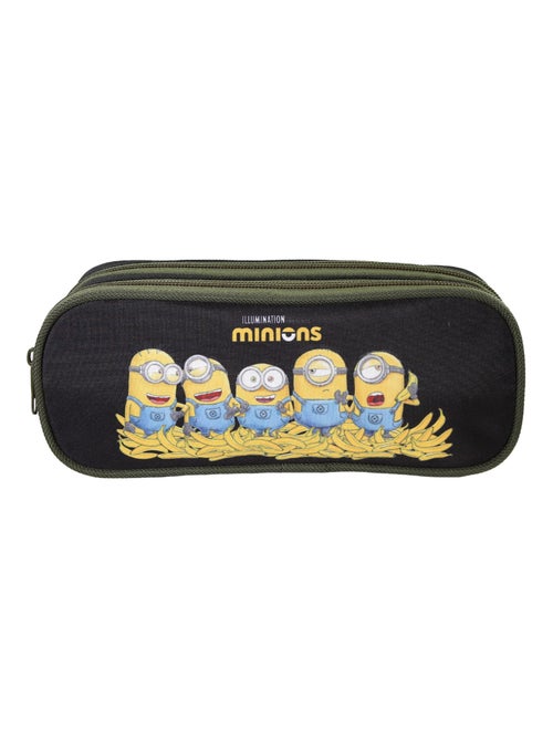 Trousse rectangulaire noire Les Minions - Bagtrotter - Kiabi