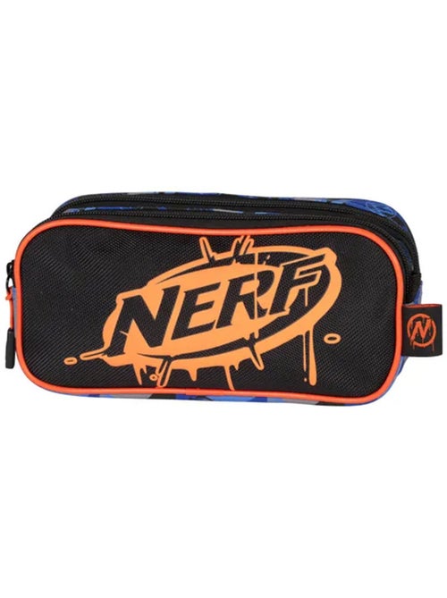 Trousse rectangulaire polyester 300D 2 compartiments Nerf Playground - Kiabi