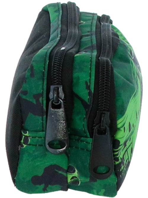 Trousse rectangulaire rembourrée polyester double compartiment Must - Kiabi