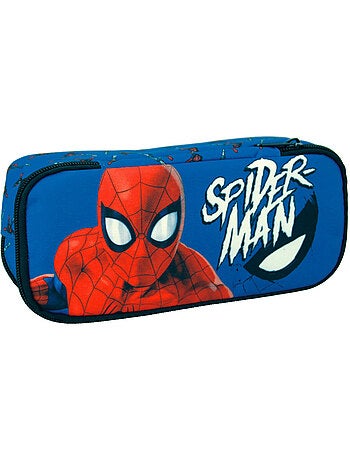 Trousse rectangulaire Sonic Spider-Man 2 compartiments 23 cm