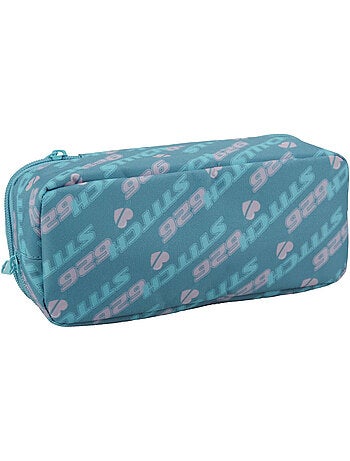 Trousse rectangulaire Stitch Lilo et Stitch 2 compartiments zippés 23 cm