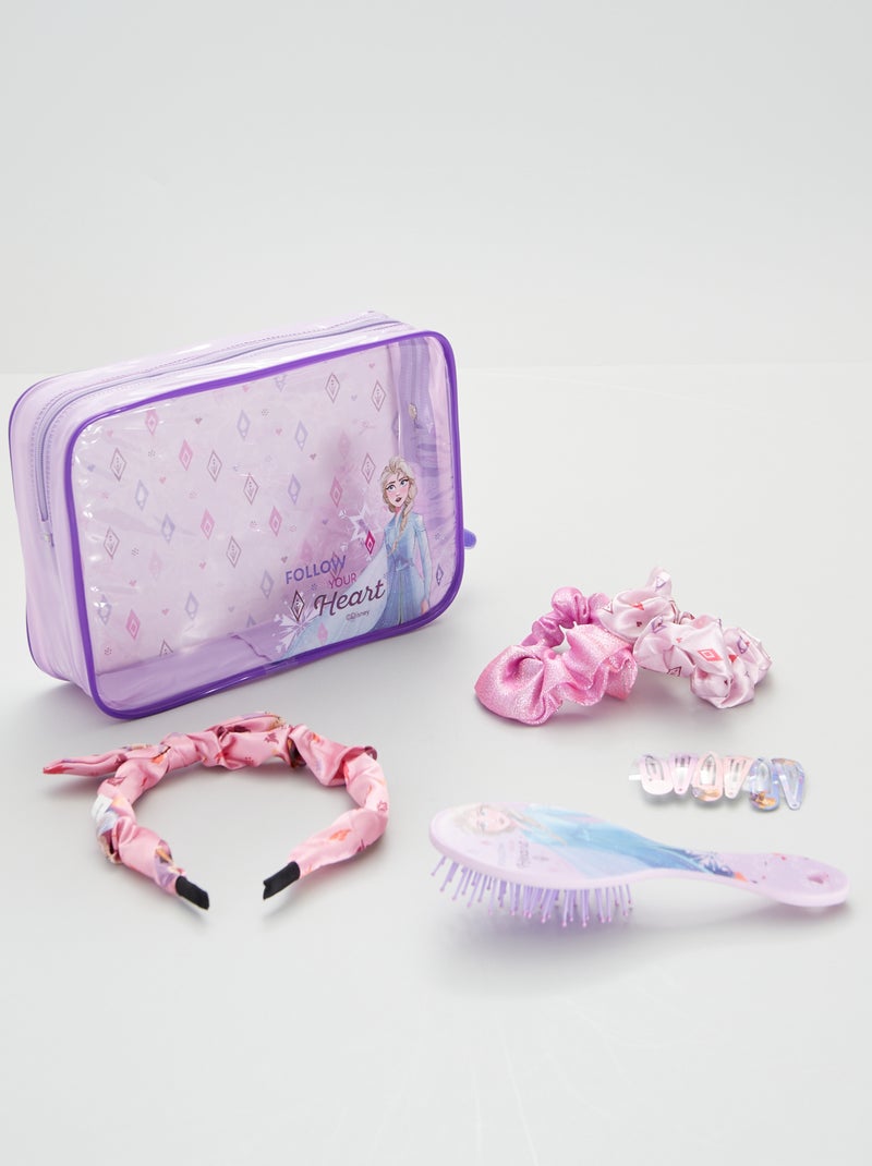 Trousse 'Reine des neiges' 'Disney' mauve - Kiabi
