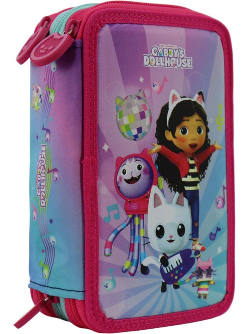 Trousse Remplie 3 compartiments Gabby et la maison magique 20 CM - Kiabi