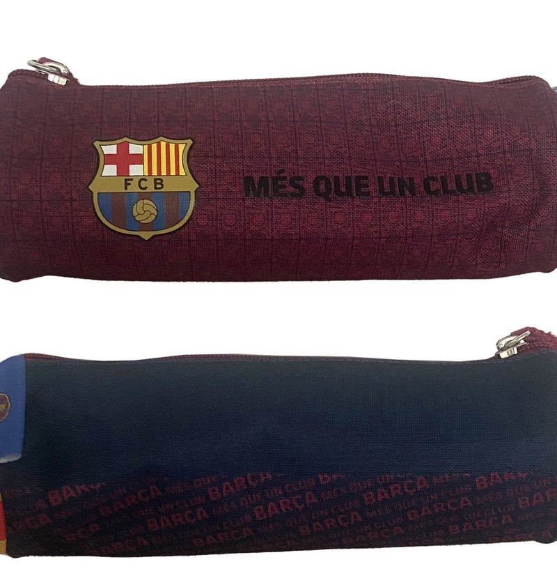Trousse Ronde 1 Compartiment Fc Barcelone Rouge grenat - Kiabi