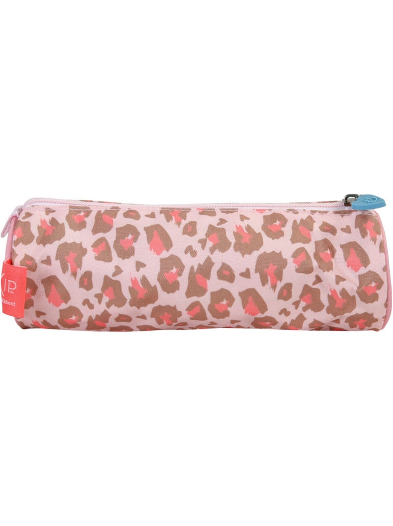 Trousse – Ronde – 22 cm – kip Rose/Blanc - Kiabi