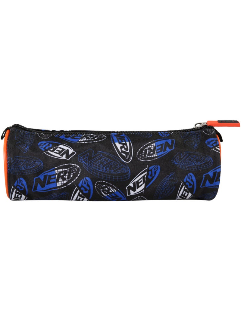 Trousse – Ronde – 22 cm – Nerf Noir Orange - Kiabi