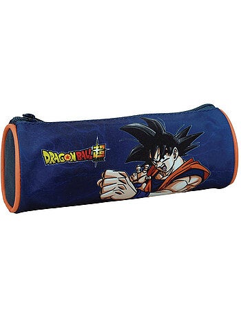 Trousse ronde à fermeture zippée 'Dragon Ball Super' – 21 x 7,5 cm – DRAGON BALL Z SUPER