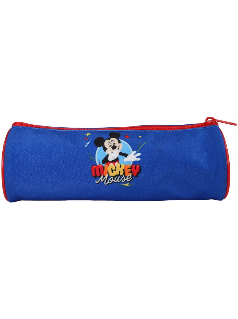 Trousse ronde bleu Mickey - Bagtrotter Bleu - Kiabi
