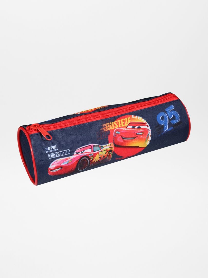 Trousse ronde 'Cars' bleu - Kiabi