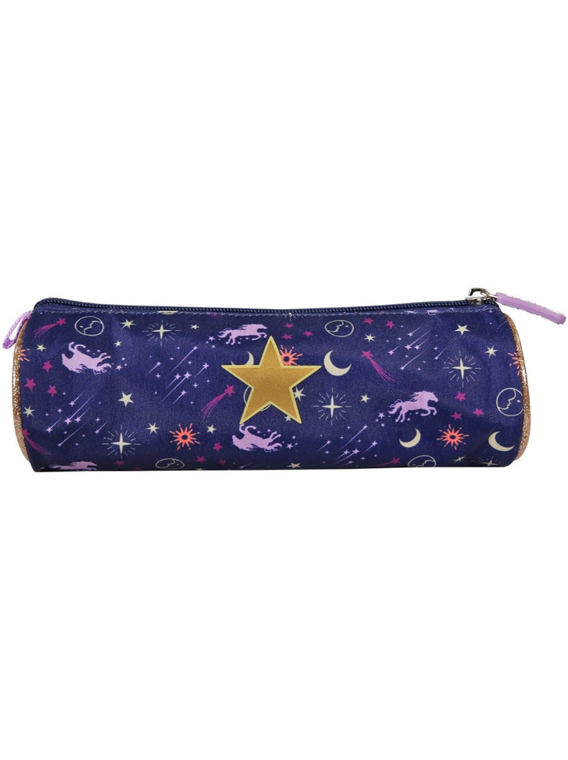 Trousse – Ronde Cheval – 22 cm – Bella Sara Bleu Violet Noir - Kiabi