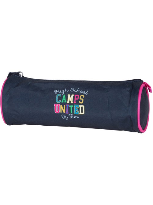 Trousse ronde cylindrique CAMPS zippée – 22 cm - Kiabi Trousse ronde cylindrique CAMPS zippée – 22 cm - Kiabi