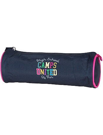 Trousse ronde cylindrique CAMPS zippée – 22 cm