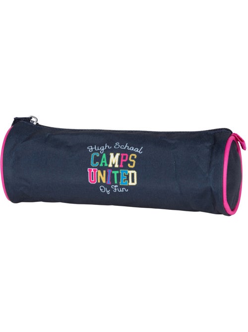 Trousse ronde cylindrique CAMPS zippée – 22 cm - Kiabi Trousse ronde cylindrique CAMPS zippée – 22 cm - Kiabi