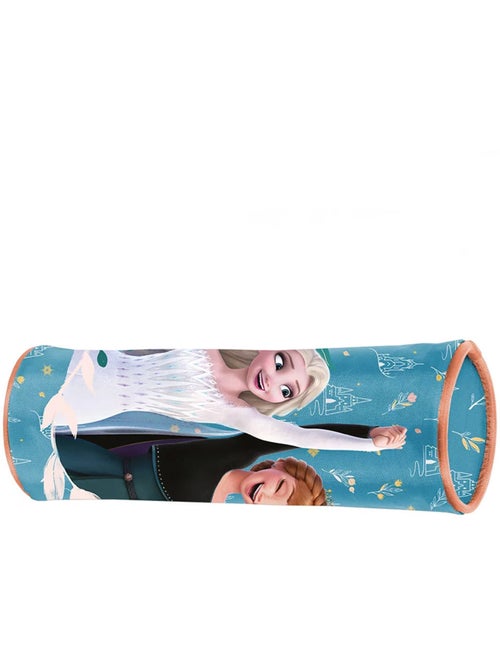 Trousse ronde cylindrique imprimée Elsa toile Paso - Kiabi