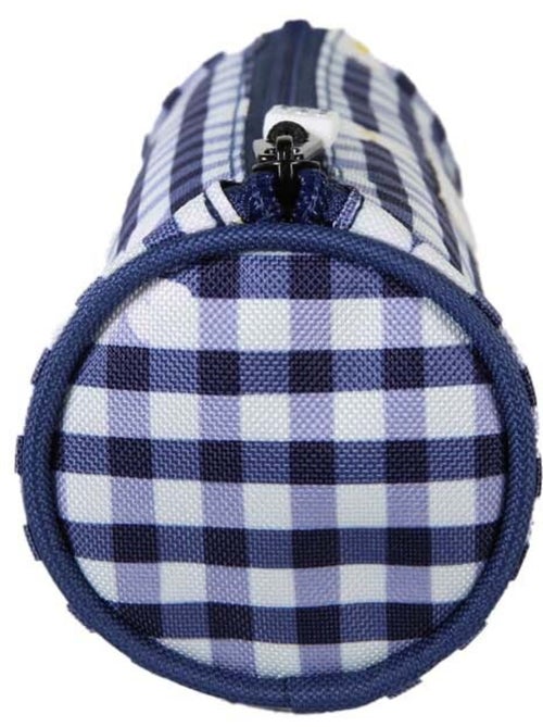 Trousse ronde fille POL FOX Daisy bleu marine motif marguerite - Kiabi
