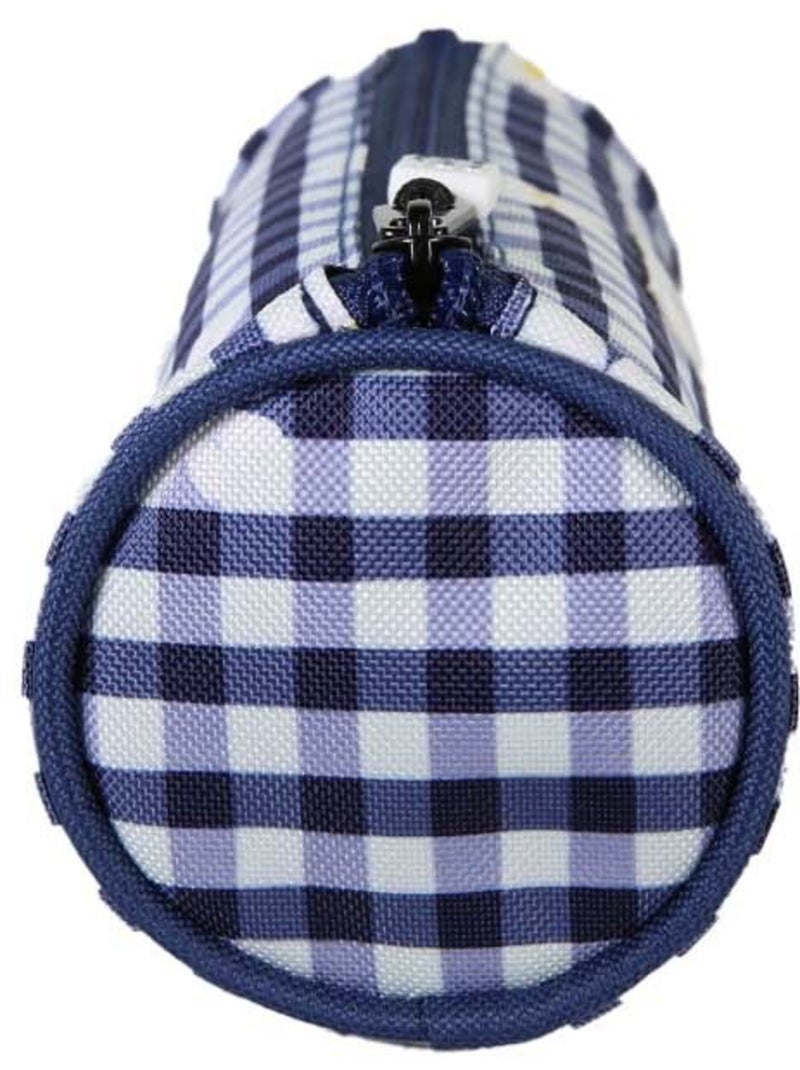 Trousse ronde fille POL FOX Daisy bleu marine motif marguerite Bleu marine - Kiabi