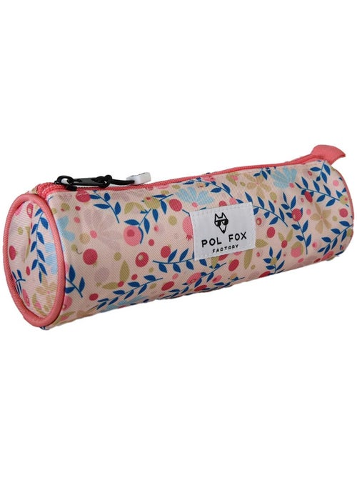 Trousse ronde fille POL FOX Happy Blush rose motif fleur - Kiabi Trousse ronde fille POL FOX Happy Blush rose motif fleur - Kiabi