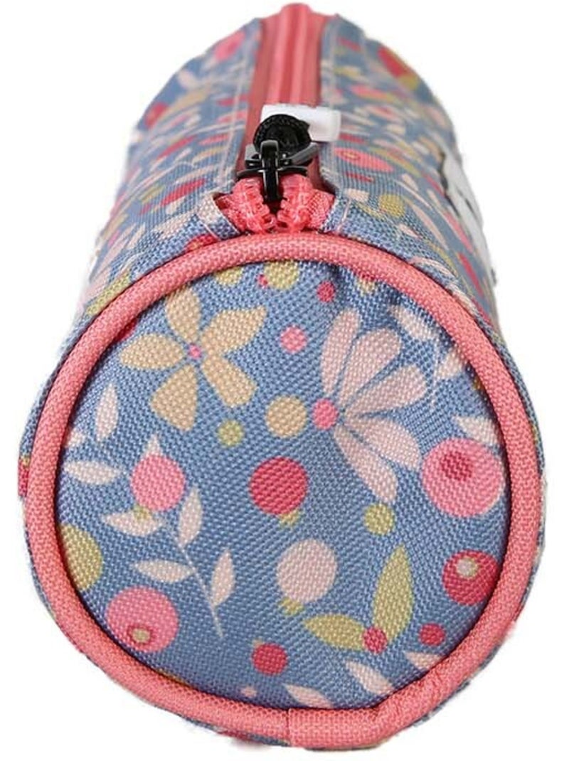 Trousse ronde fille POL FOX Happy Jean bleu marine motif fleur Bleu marine - Kiabi