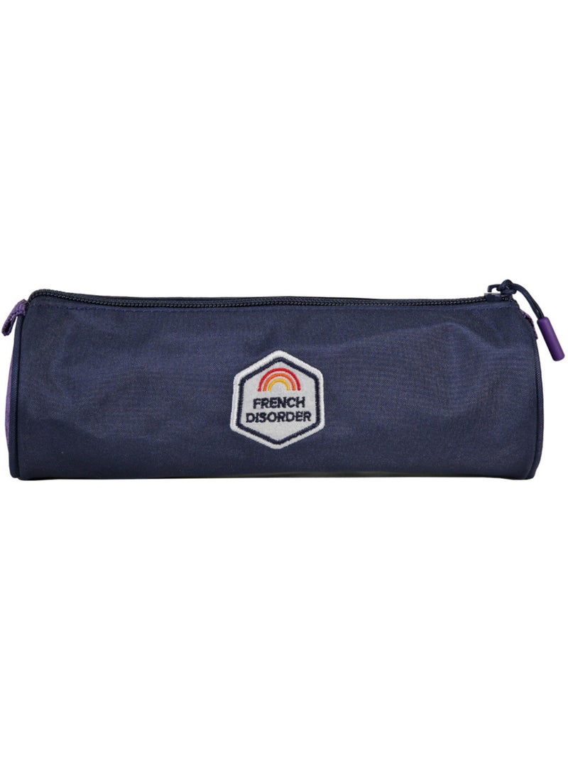 Trousse – ronde french disorder – 22 cm – cmp Violet - Kiabi