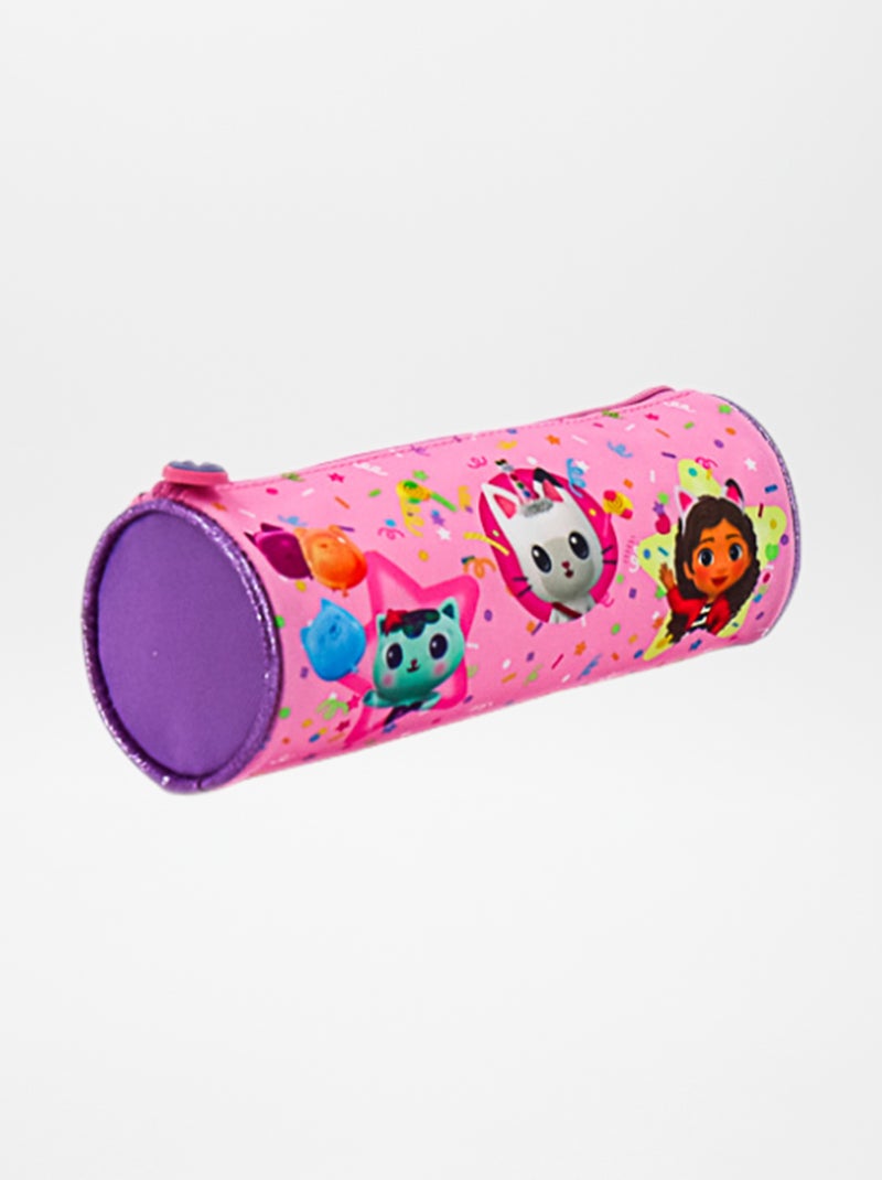Trousse ronde 'Gabby et la maison magique' Rose - Kiabi