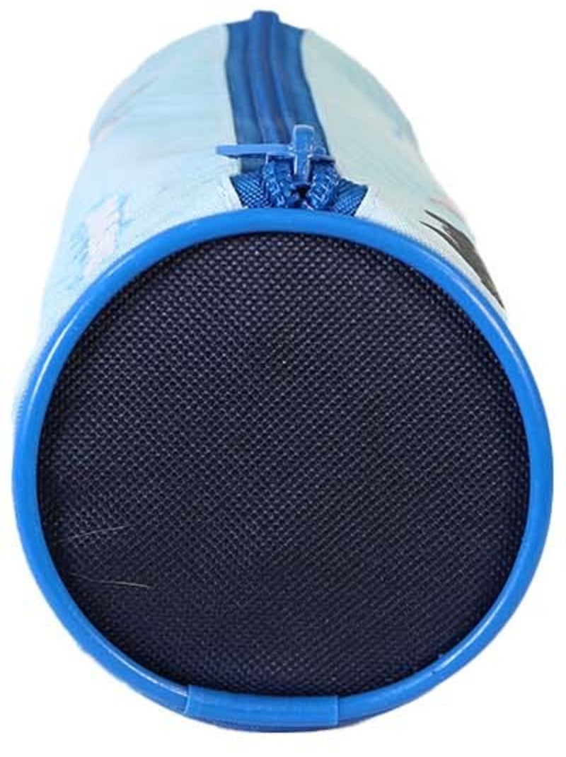 Trousse ronde garçon DRAGONS bleue 1 compartiment Bleu - Kiabi