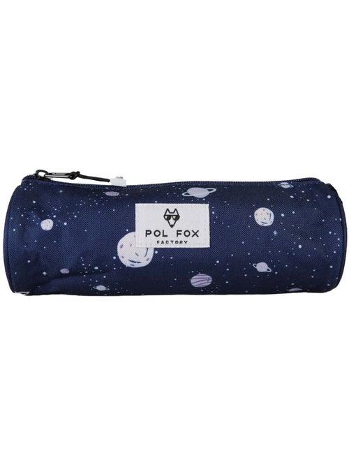 Trousse ronde garçon POL FOX Cosmo bleu marine motif planètes - Kiabi Trousse ronde garçon POL FOX Cosmo bleu marine motif planètes - Kiabi