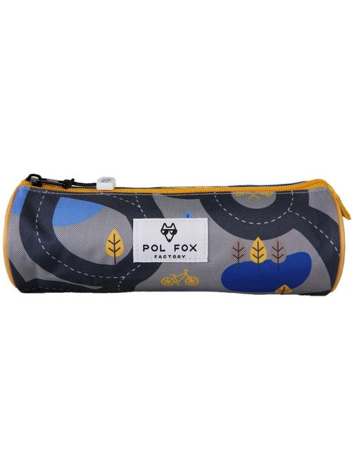 Trousse ronde garçon POL FOX Race gris motif voiture - Kiabi Trousse ronde garçon POL FOX Race gris motif voiture - Kiabi