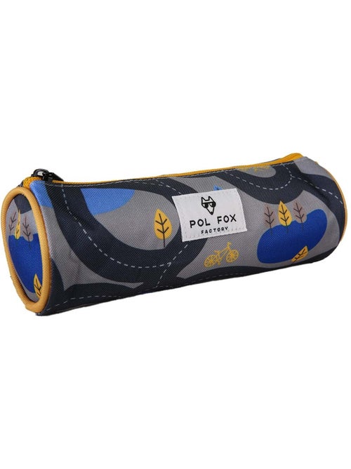 Trousse ronde garçon POL FOX Race gris motif voiture - Kiabi Trousse ronde garçon POL FOX Race gris motif voiture - Kiabi