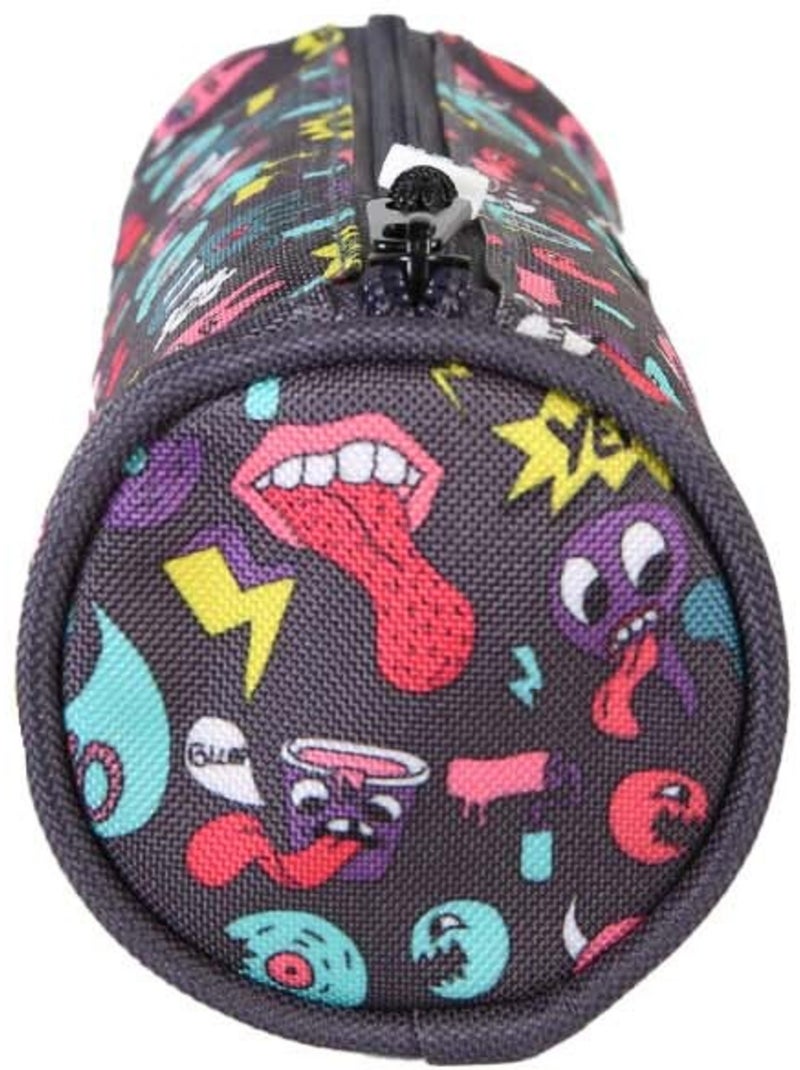 Trousse ronde garçon POL FOX Rider bleu motifs fun Bleu - Kiabi