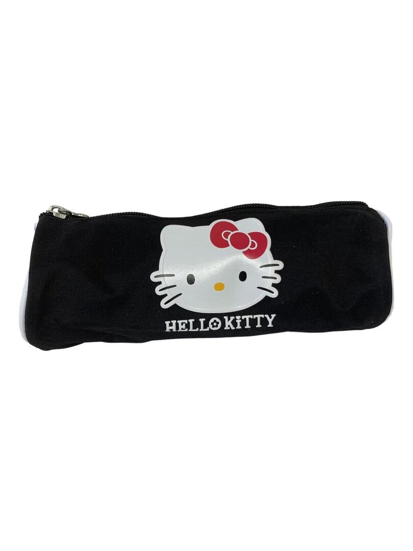 Trousse ronde Hello Ketty noire Noir - Kiabi