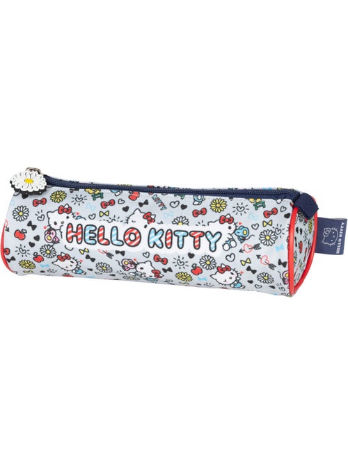 Trousse ronde 'Hello Kitty' Kiss Kiss – 22 cm avec zip et sangle - Kiabi Trousse ronde 'Hello Kitty' Kiss Kiss – 22 cm avec zip et sangle - Kiabi
