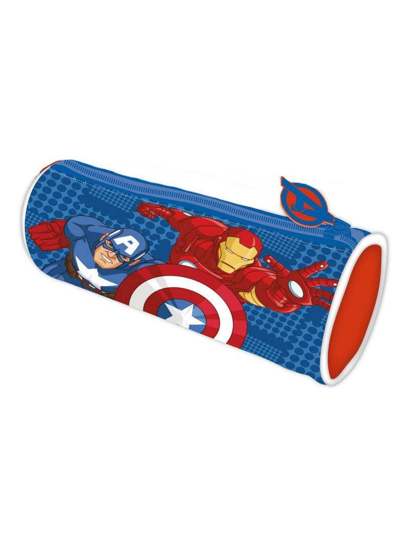 Trousse ronde Les Avengers tube ecole enfant Multicolore - Kiabi