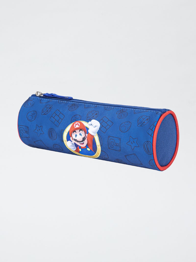 Trousse ronde 'Mario' bleu - Kiabi