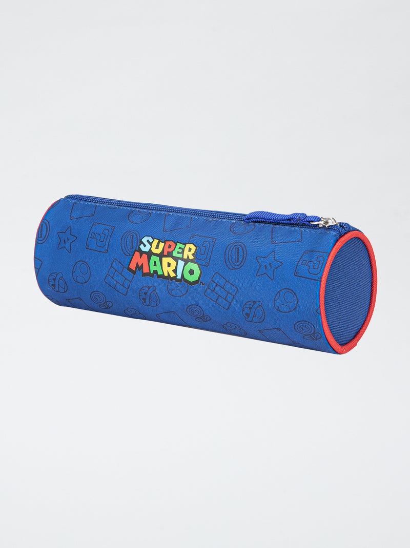 Trousse ronde 'Mario' bleu - Kiabi