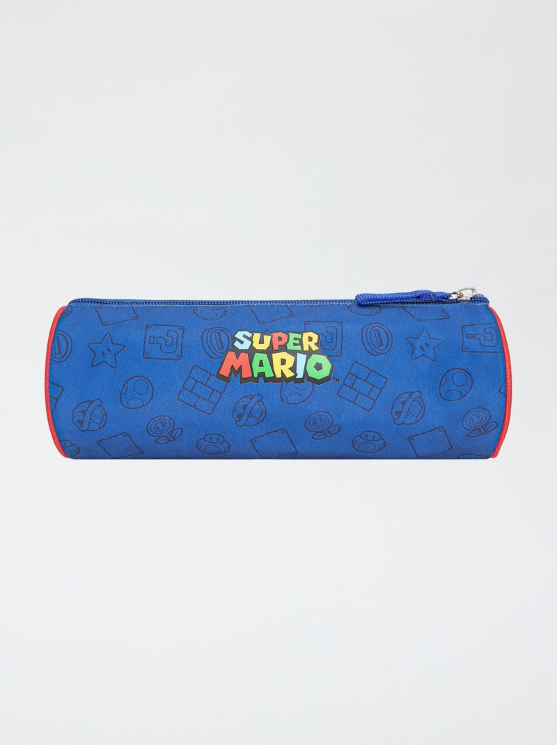 Trousse ronde 'Mario' bleu - Kiabi